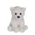 Peluche - p'tits sauvageons 15 cm - ours blanc Blanc 1 - vertbaudet enfant 