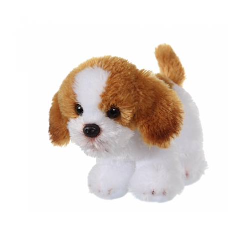 Peluche - floppipup shihtzu - 22 cm Marron 1 - vertbaudet enfant 
