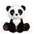 Peluche - peluche puppy eyes pets - panda noir et blanc - 40 cm Noir 1 - vertbaudet enfant 
