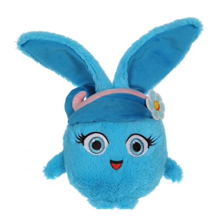 Peluche - sunny bunnies shiny (bleu) - 13 cm Bleu 1 - vertbaudet enfant 