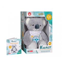Jouet-Peluche - kwaly, mon koala conteur d'histoires - peluche à fonctions 34 cm