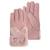 Gants doublés en imitation fourrure Rose 2 - vertbaudet enfant 