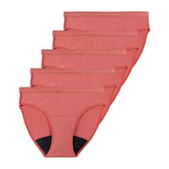 -Lot de 5 culottes menstruelles  fille