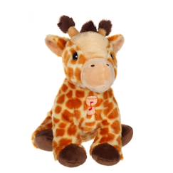 Jouet-Peluche - peluche savanoos sonore - girafe - 15 cm
