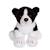 Peluche - peluche floppipup border collie - 22 cm Blanc 1 - vertbaudet enfant 
