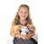 Peluche - peluche barbie dreamhouse chien rookie - 18 cm Bleu 4 - vertbaudet enfant 