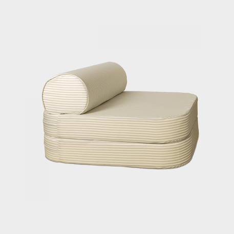 Chauffeuse enfant rayée Rayé ambre+Rayé tilleul 8 - vertbaudet enfant 