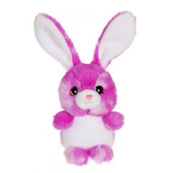 Jouet-Peluche - peluche lapin cloudy 15 cm - violet