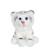 Peluche - p'tits sauvageons 15 cm - tigre blanc Gris 1 - vertbaudet enfant 
