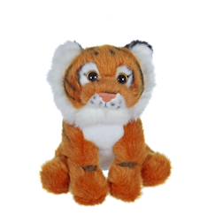 Jouet-Peluche - p'tits sauvageons 15 cm - tigre