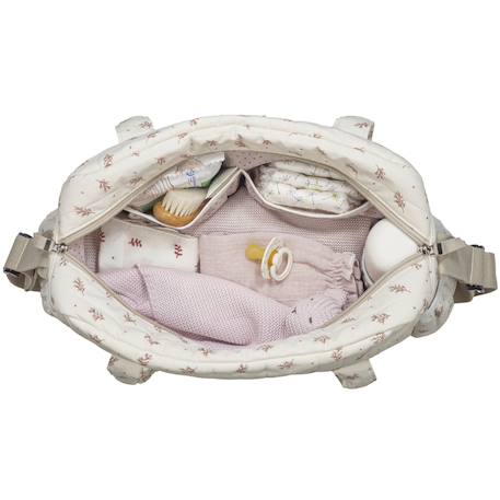 Sac à langer mimosa rose Ecru, rose 5 - vertbaudet enfant 