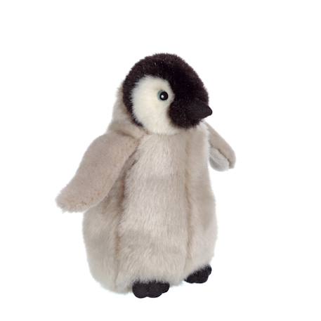 Peluche bébé pingouin 17 cm Gris 1 - vertbaudet enfant 