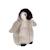 Peluche bébé pingouin 17 cm Gris 1 - vertbaudet enfant 