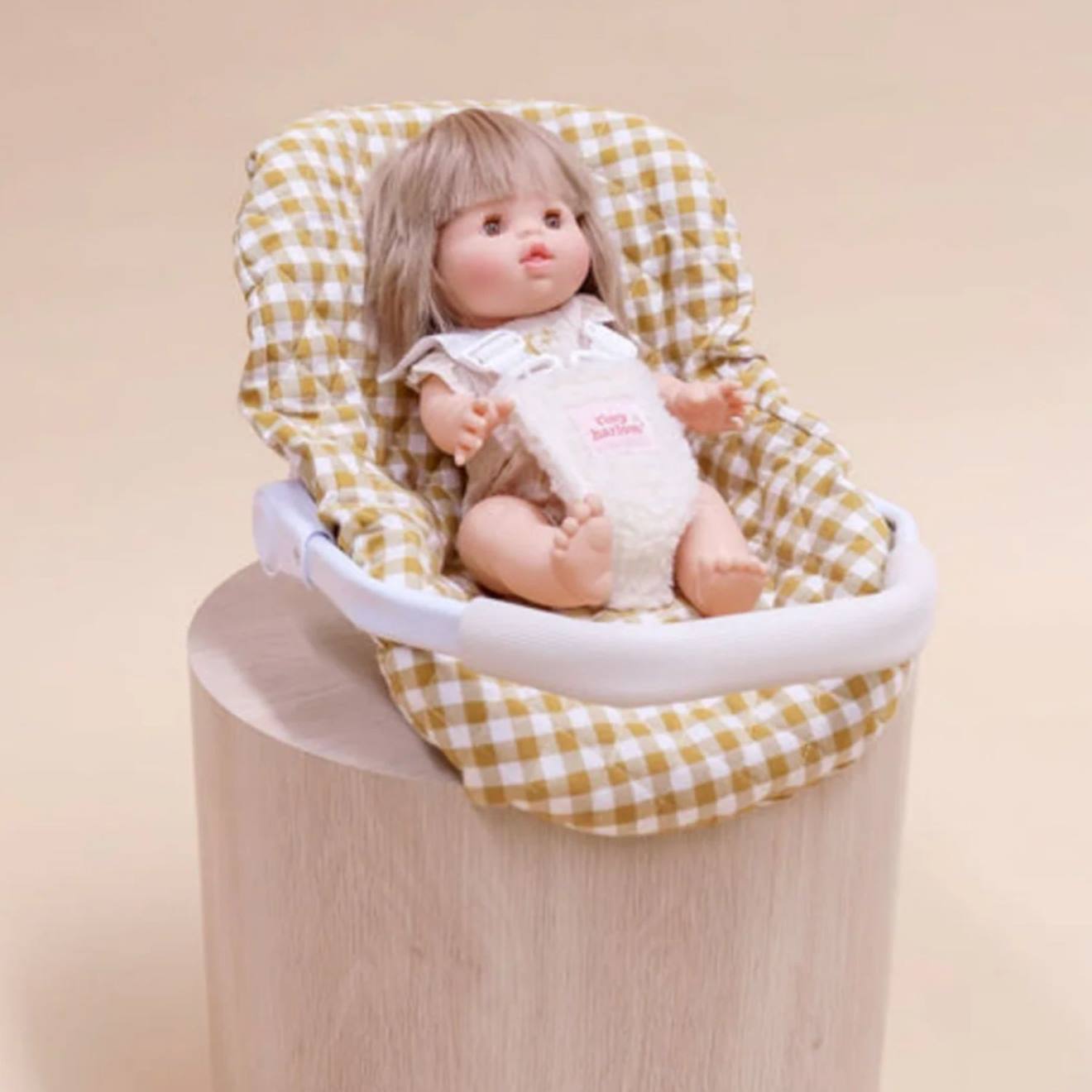 Siège Auto De Poupée - Accessoire De Voyage Pour Poussette - 17 Cm - Peluche Douce - Jouet Fille - 11