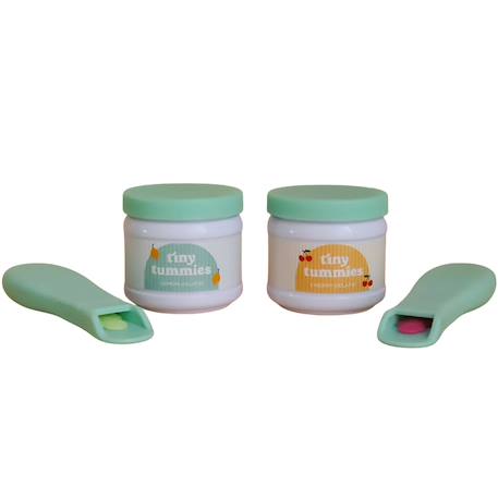Duo de glaces magiques pour poupée Blanc, vert 1 - vertbaudet enfant 