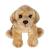 Peluche - peluche floppipup labrador - 22 cm Marron 1 - vertbaudet enfant 