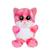 Peluche chat extra douce - Roomy - 23 cm Rose 1 - vertbaudet enfant 