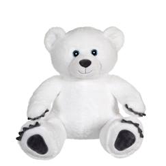 Jouet-Peluche - peluche ours polaire - 80 cm
