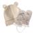 Gants 2/4 ans en polaire détail mouton - doublés imitation fourrure Crème 2 - vertbaudet enfant 