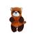 Peluche - peluche p'tits farouches panda roux - 15 cm Orange 1 - vertbaudet enfant 