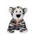 Peluche - peluche savanoos sonore - tigre blanc - 15 cm Blanc 1 - vertbaudet enfant 