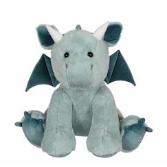 Jouet-Peluche - peluche dragon trendy color vert d'eau - 50 cm