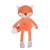 Peluche - pantin bamboo bebe renard - 24 cm s/carte Orange 1 - vertbaudet enfant 