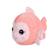 Peluche - peluche sonore poisson bellabloo friends - 18 cm Corail 1 - vertbaudet enfant 