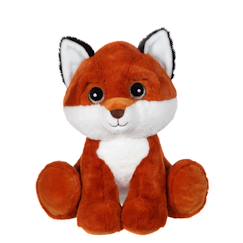 Jouet-Peluche - peluche puppy eyes pets - renard orange et blanc - 40 cm