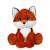 Peluche - peluche puppy eyes pets - renard orange et blanc - 40 cm Orange 1 - vertbaudet enfant 