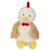 Peluche - coq econimals de pâques en peluche éco-conçue - 15 cm Beige 1 - vertbaudet enfant 
