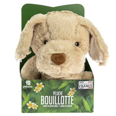 Peluche bouillotte chien Beige 4 - vertbaudet enfant 
