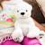 Peluche bouillotte ours polaire Blanc 1 - vertbaudet enfant 