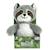 Peluche bouillotte raton laveur Gris 4 - vertbaudet enfant 