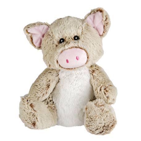 Peluche bouillotte cochon Gris 2 - vertbaudet enfant 