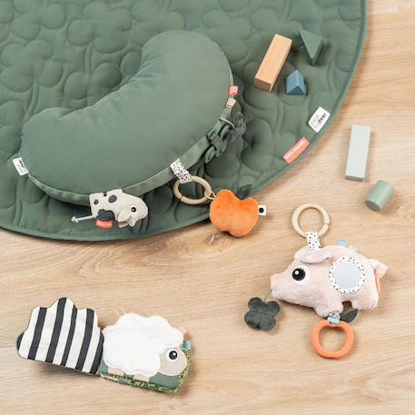 Coussin d'éveil tummy time tiny farm vert Bleu+Vert 6 - vertbaudet enfant 