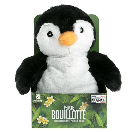 Peluche bouillotte pingouin Blanc 4 - vertbaudet enfant 