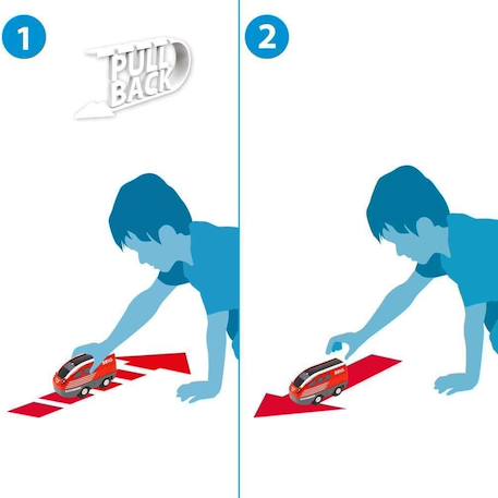 Circuit de train à rétrofriction Vert 2 - vertbaudet enfant 