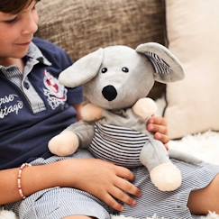 Jouet-Peluche bouillotte souris