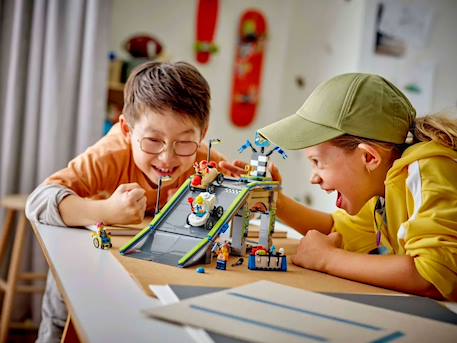 Lego city - zéro limite : rampe pour bolides de course - 60460 Multicolore 5 - vertbaudet enfant 