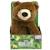 Peluche bouillotte ours brun Marron 4 - vertbaudet enfant 
