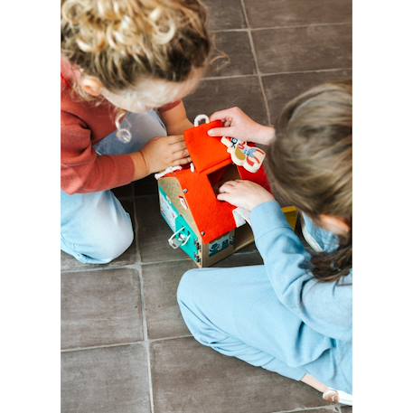 Maison d'apprentissage multi-fermetures Beige 6 - vertbaudet enfant 