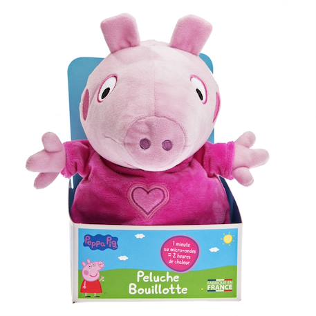 Peluche bouillotte peppa pig rose Marron 4 - vertbaudet enfant 