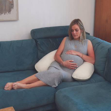 Coussin d'allaitement et de grossesse 3en1 multirelax Écru 5 - vertbaudet enfant 