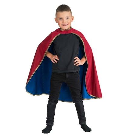 Cape de chevalier réversible Bleu 2 - vertbaudet enfant 