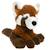 Peluche bouillotte panda roux Marron 3 - vertbaudet enfant 