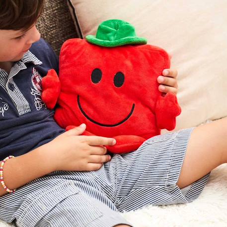 Peluche peluche bouillotte monsieur costaud Marron 1 - vertbaudet enfant 