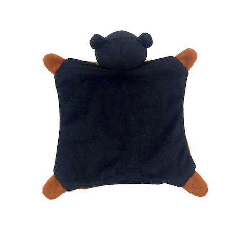 Bouillotte bébé ours noir Noir 3 - vertbaudet enfant 