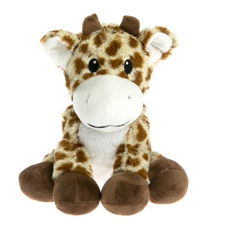 Peluche bouillotte girafe Jaune 2 - vertbaudet enfant 