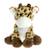 Peluche bouillotte girafe Jaune 2 - vertbaudet enfant 